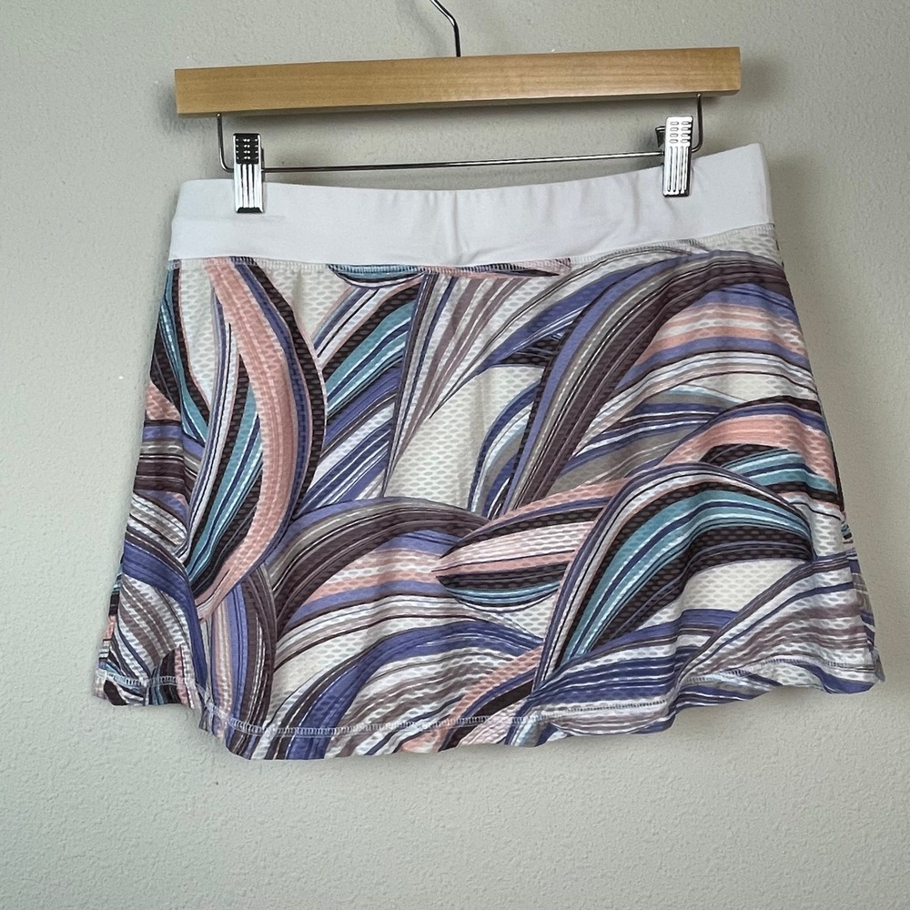Sofibella Athletic Skort Womens L Multicolor Abst… - image 8